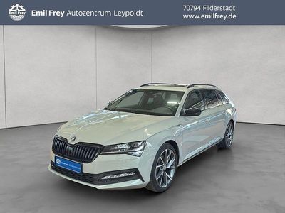 Gebraucht Skoda Superb SportLine 200 PS (147 kW) 2023 Stahlgrau uni Kombi