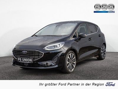 Gebraucht Ford Fiesta Titanium X 125 PS (91 kW) 2023 Schwarz / obsidianschwarz Kleinwagen