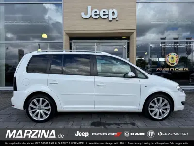 Gebraucht VW Touran Highline 170 PS (125 kW) 2009 Weiß Van / Kleinbus