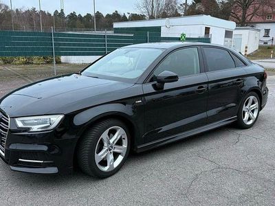 Schwarz Gebraucht 2017 Audi A3 S-Line Limousine | 16.500 € (Fairer Preis)