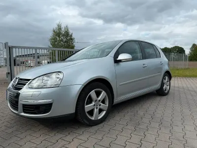 Gebraucht VW Golf VI United 80 PS (58 kW) 2008 Silber Kleinwagen