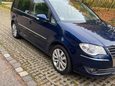 Gebraucht VW Touran Highline 170 PS (125 kW) 2007 Blau Van / Kleinbus