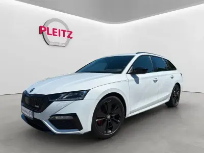 Gebraucht Skoda Octavia RS 245 PS (180 kW) 2021 Weiß Kombi