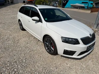 Gebraucht Skoda Octavia RS 184 PS (135 kW) 2013 Weiß Kombi