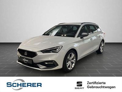 Gebraucht Seat Leon FR 150 PS (110 kW) 2025 Glacial weiß metallic (metallic) Kombi