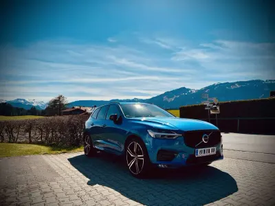 Brugt Volvo XC60 R-Design 197 HK (144 kW) 2021 Blå SUV