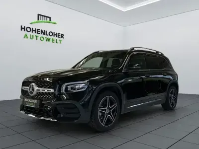 Brugt Mercedes GLB200 AMG line 163 HK (119 kW) 2022 Sort SUV