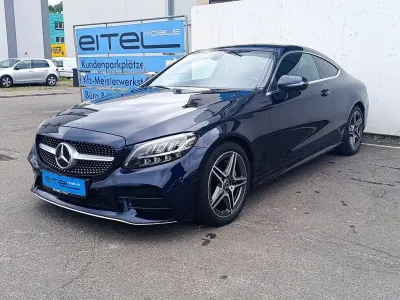 Gebraucht Mercedes C200 AMG 184 PS (135 kW) 2020 Blau Coupé