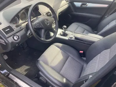 Brugt Mercedes C180 Avantgarde 156 HK (114 kW) 2009 Sort Sedan