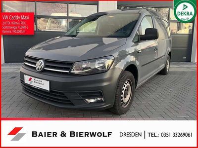 gebraucht VW Caddy Maxi Kasten 2.0 TDI Klima PDC Sortimo MwSt