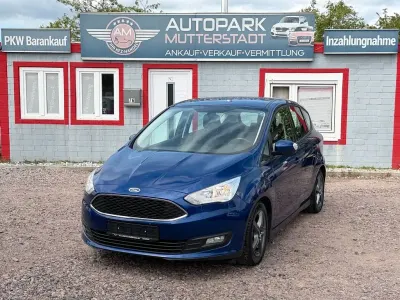 Gebraucht Ford C-MAX Titanium 101 PS (74 kW) 2015 Blau Van / Kleinbus