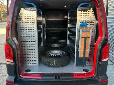 Brugt VW Transporter 110 HK (80 kW) 2020 Rød Van