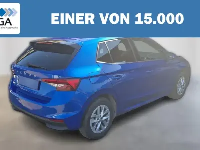 Gebraucht Skoda Fabia Selection 116 PS (85 kW) 2025 Blau metallic Kleinwagen