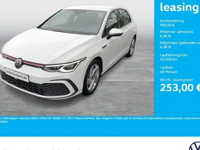 Gebraucht VW Golf VIII GTI 245 PS (180 kW) 2024 Weiß Limousine