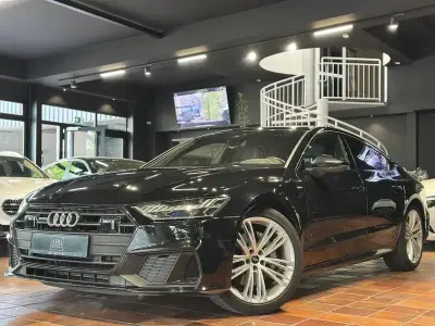 Gebraucht Audi A7 S-Line 286 PS (210 kW) 2021 Mythosschwarz metallic Limousine
