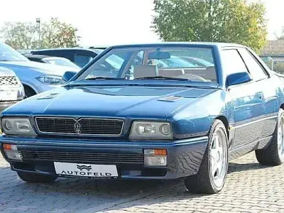 Brugt Maserati Ghibli 349 HK (256 kW) 1993 Blå Coupe