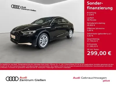 Gebraucht Audi A3 Ambiente 150 PS (110 kW) 2025 Mythosschwarz metallic Limousine