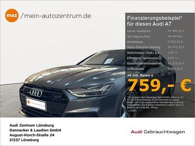 Daytonagrau perleffekt Gebraucht 2021 Audi A7 Sportback Ambiente Kleinwagen | 45.990 € (Teuer)
