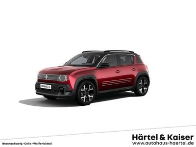 Karmesinrot mit schwarzem dach (rot) Neu 2025 Renault 4 E-Tech Komfort SUV | 33.490 € (Guter Preis)