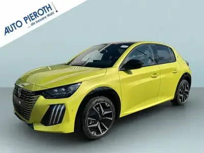 Neu Peugeot e-208 GT 114 kW (156 PS) 2025 Agueda gelb Kleinwagen