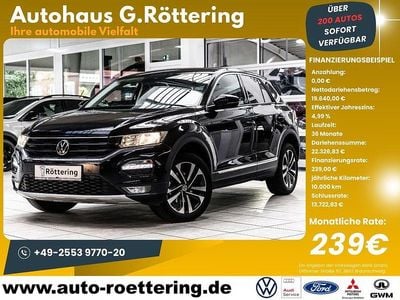 Gebraucht VW T-Roc United 150 PS (110 kW) 2021 Schwarz SUV