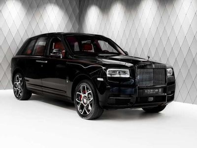 gebraucht Rolls Royce Cullinan BLACK BADGE BLACK/RED 4 SEATER STARS