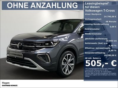 gebraucht VW T-Cross - Style 1.0 TSI DSG neues ModellAHK NAVI KAMERA