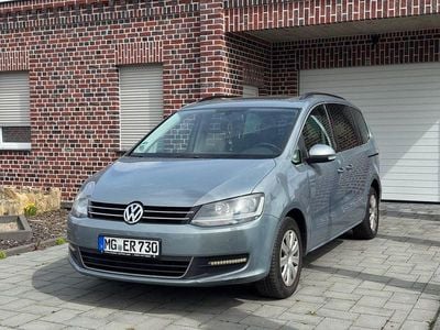 Usata VW Sharan 140 CV (102 kW) 2010 Blu Monovolume