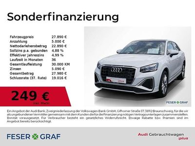 Gletscherweiß Gebraucht 2023 Audi Q2 Ambiente SUV | 27.890 € (Fairer Preis)