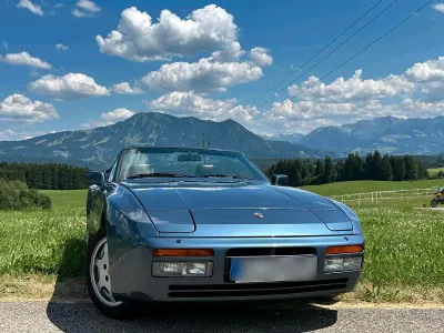 Gebraucht Porsche 944 211 PS (155 kW) 1991 Blau Cabrio