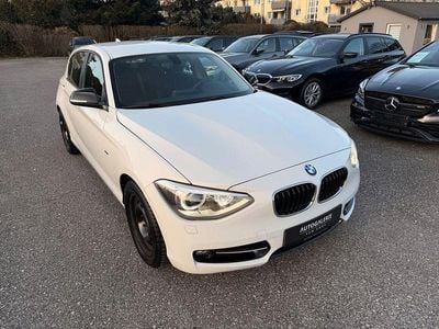 Gebraucht BMW 116 Sport Line 136 PS (100 kW) 2011 Weiß Kleinwagen