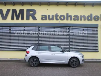 Gebraucht Skoda Kamiq Monte Carlo 150 PS (110 kW) 2024 Silber SUV