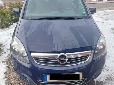 Gebraucht Opel Zafira Family 125 PS (91 kW) 2014 Blau Van / Kleinbus