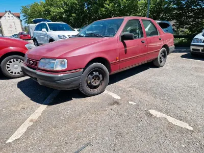 Gebraucht Ford Sierra 110 PS (80 kW) 1991 Rot Limousine