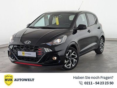 Gebraucht Hyundai i10 N Line 101 PS (74 kW) 2021 Phantom black / met Kleinwagen