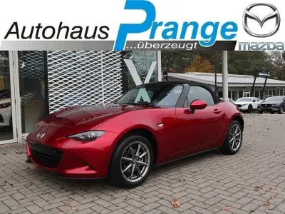 Ny Mazda MX5 Exclusive-Line 132 HK (97 kW) 2026 Rød Cabriolet