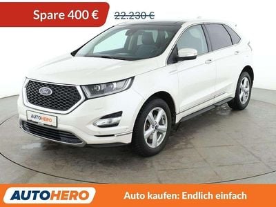White platinum Gebraucht 2017 Ford Edge Vignale SUV | 21.830 € (Etwas zu teuer)