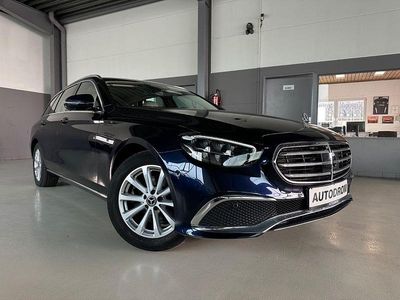 Begagnad Mercedes E220 194 HK (142 kW) 2021 Blå Kombi
