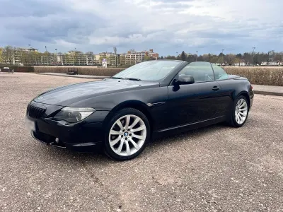Brugt BMW 630 Cabriolet M Sport 258 HK (189 kW) 2006 Sort Cabriolet