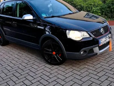 Gebraucht VW Polo Cross 80 PS (58 kW) 2008 Schwarz Kleinwagen