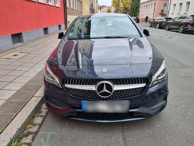 Usata Mercedes CLA180 Shooting Brake AMG line 109 CV (80 kW) 2017 Blu Station wagon