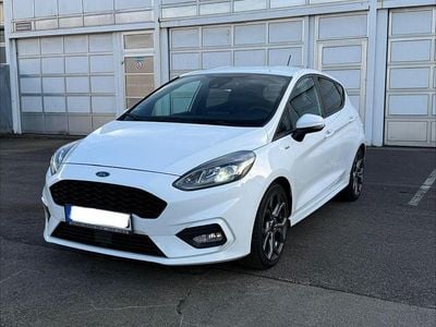 Second-hand Ford Fiesta ST-Line 101 CP (74 kW) 2021 Alb Hatchback
