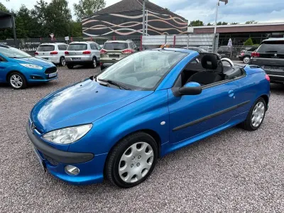 Gebraucht Peugeot 206 CC Sport 109 PS (80 kW) 2003 Blau Cabrio