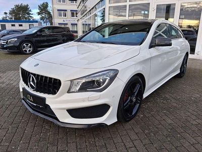 Gebraucht Mercedes CLA200 Shooting Brake AMG 156 PS (114 kW) 2015 Calcitweiss  unilack Kombi