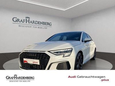 Gebraucht Audi A3 S-Line 150 PS (110 kW) 2024 Gletscherweiß metallic Limousine