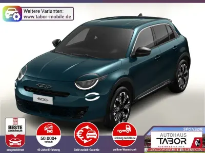 Neu Fiat 600 La Prima 145 PS (106 kW) 2026 Mare grün metallic SUV