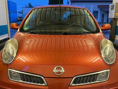 Gebraucht Nissan Micra 65 PS (47 kW) 2008 Rot Kleinwagen