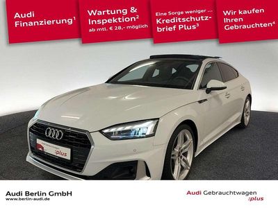 Usata Audi A5 Advanced Plus 150 CV (110 kW) 2022 Bianco Coupé
