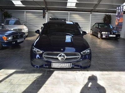Gebraucht Mercedes C220 Avantgarde 200 PS (147 kW) 2022 Blau Limousine