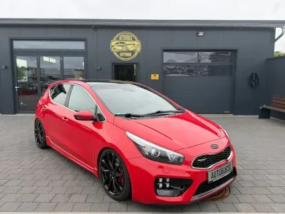 Gebraucht Kia Ceed GT-Track 204 PS (150 kW) 2017 Rot Kleinwagen